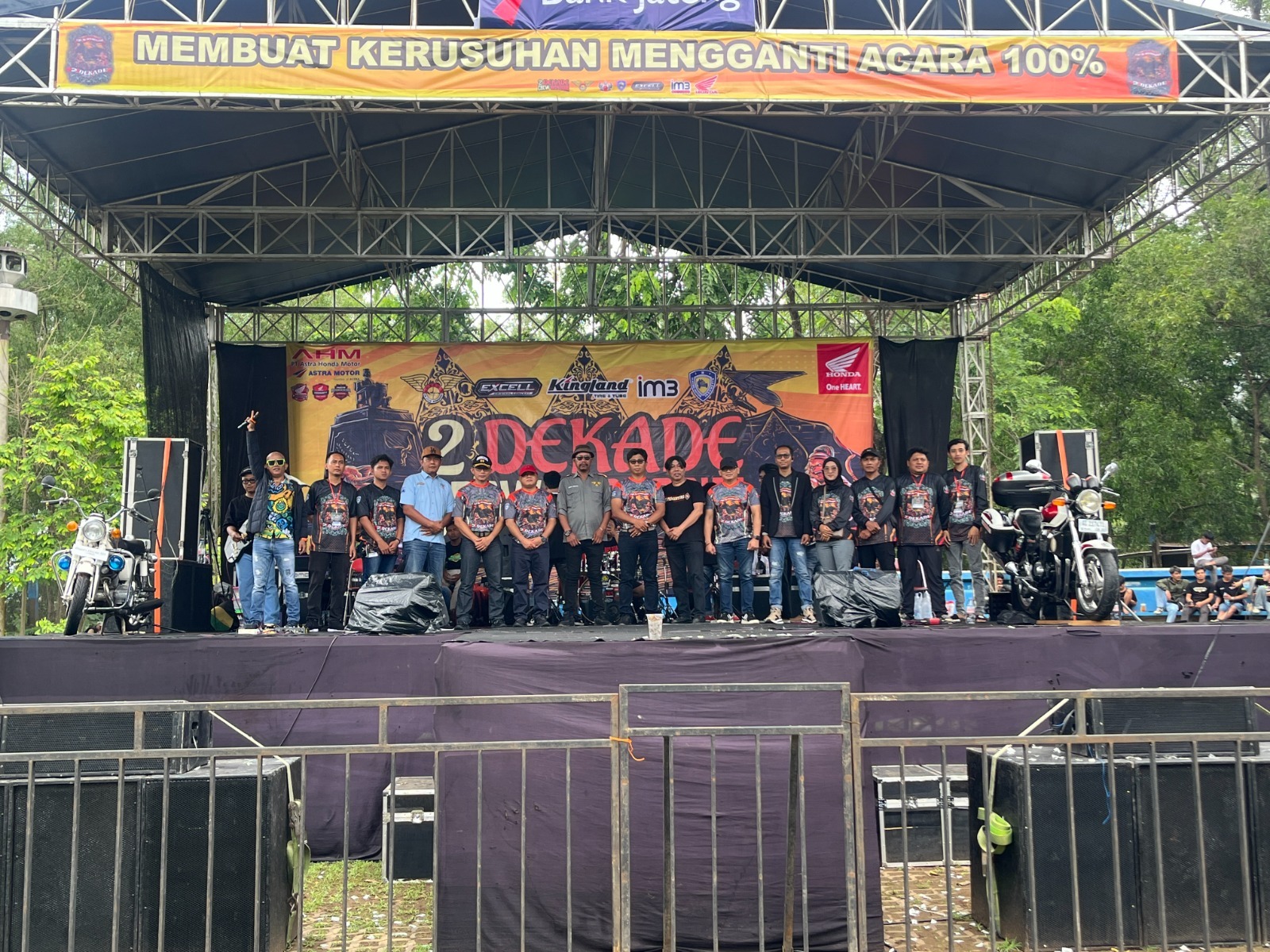 5.000 Bikers Padati Lapangan Monumen Bedol Desa Wonogiri, Hadiri 2 Dekade CB Club
