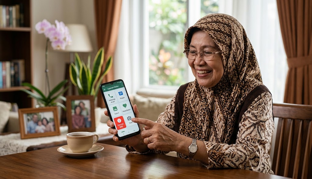 5 Daftar HP Android untuk Orang Tua Gaptek 2026, Tampilannya Simpel dan Mudah Dipakai
