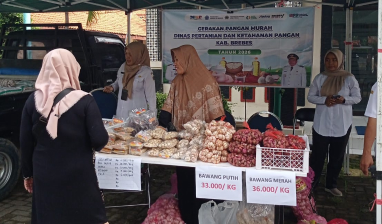 Respon Kenaikan Harga Cabai, Subsidi Harga Pangan dan GPM Digelar DPKP Brebes