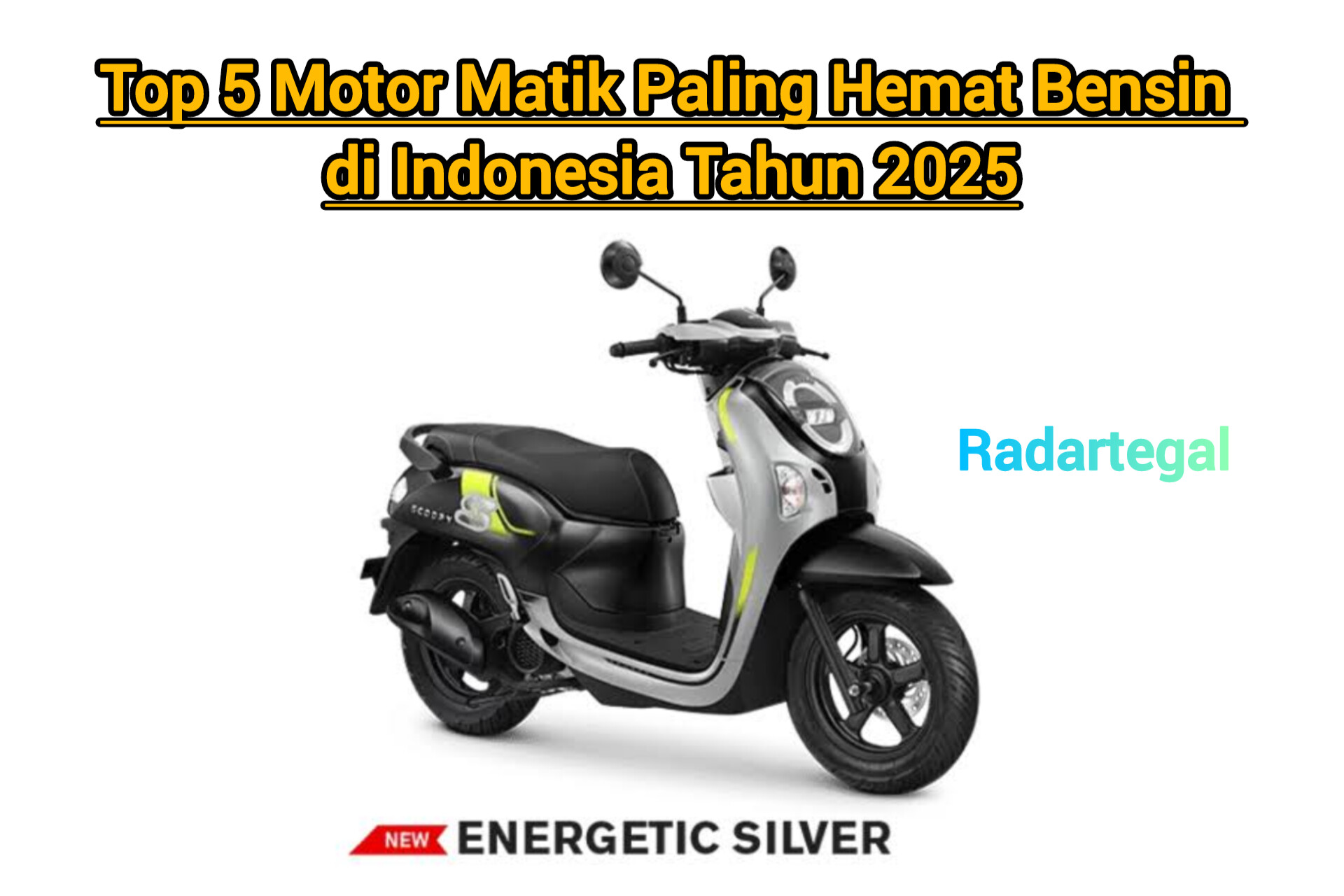 Top 5 Motor Matik Paling Hemat Bensin di Indonesia Tahun 2025