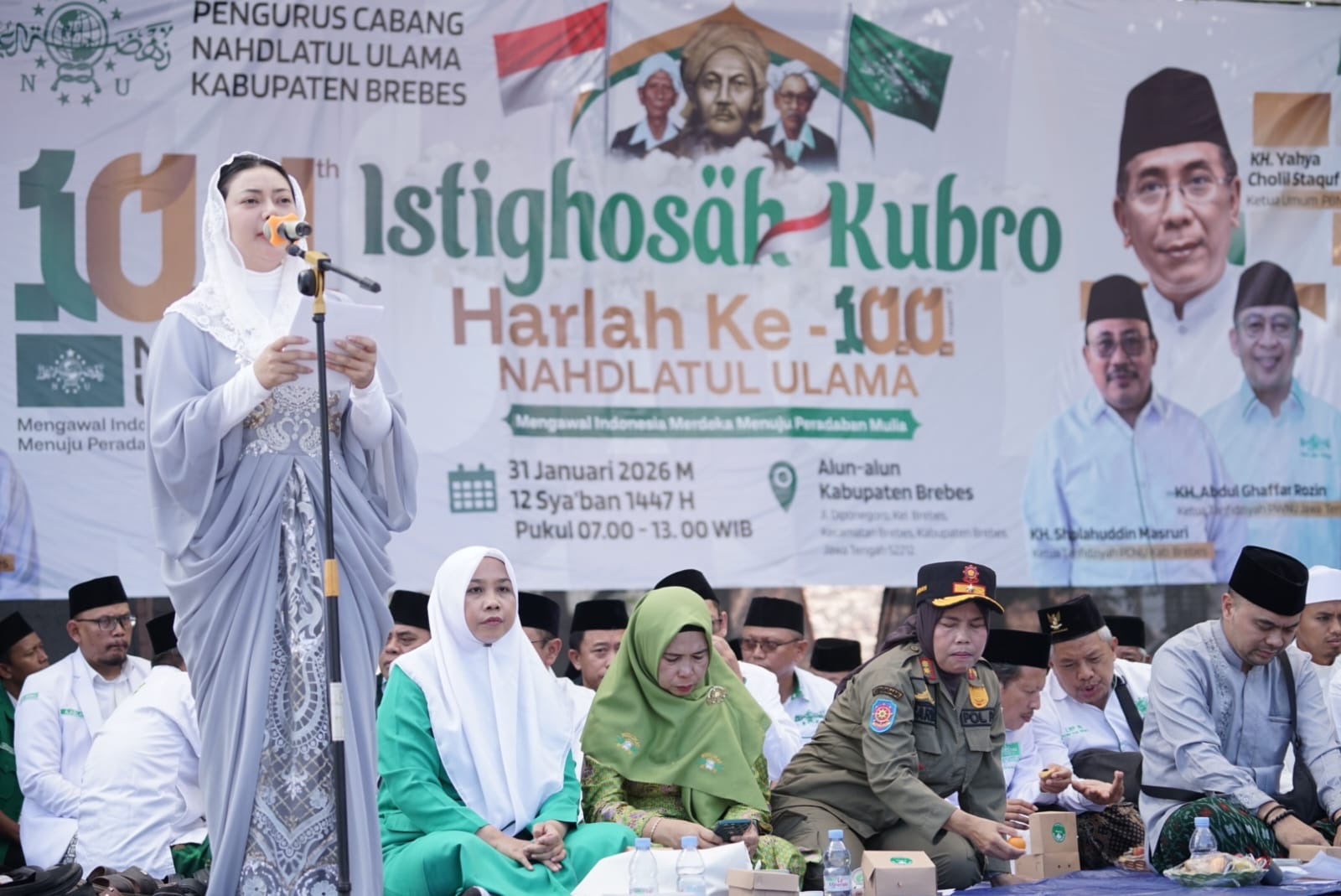 Ini Harapan Bupati Brebes Paramitha di Harlah NU ke-100