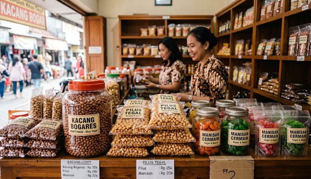 Daftar Oleh-oleh Kering Khas Tegal yang Awet, Ada Kacang Bogares dan Latopia