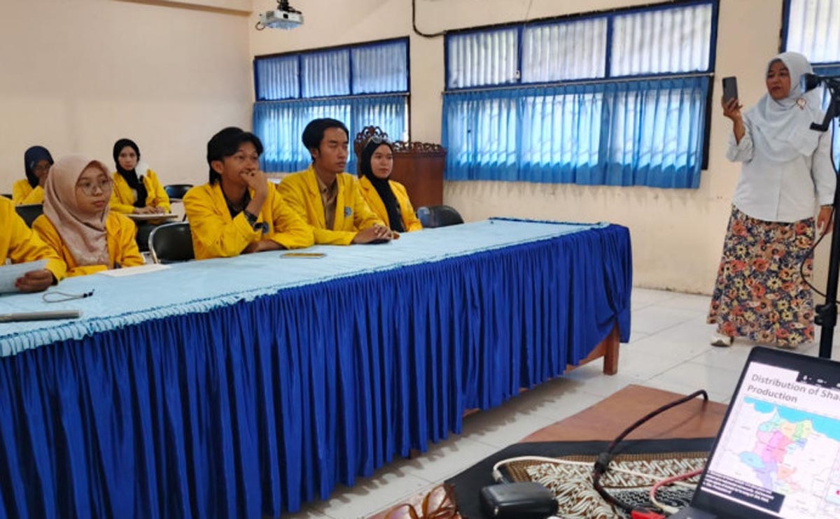UPS Tegal Bawa Bawang Merah Brebes ke Forum SDGs Dunia