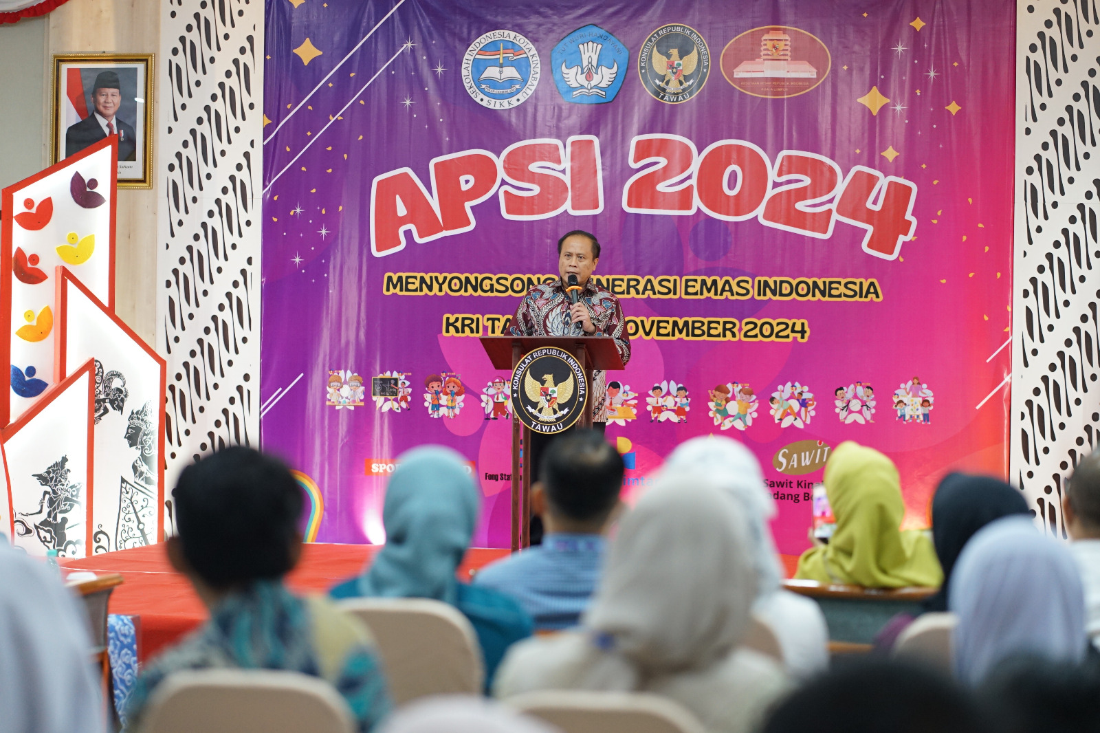 Konsul RI Tawau Tutup APSI 2024, Ajak Belajar dari Timnas Jepang