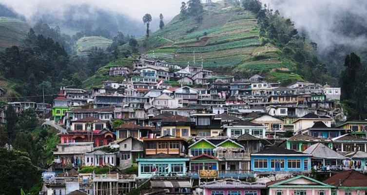 Viral! Ada Dusun Tertinggi di Magelang, Mirip Desa Sherpa Namche Bazar Himalaya di Nepal