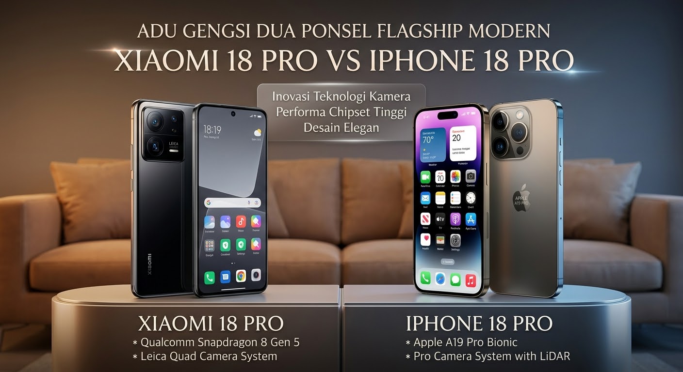 Duel Xiaomi 18 Pro vs iPhone 18 Pro, Siapa Juara Kamera Smartphone?