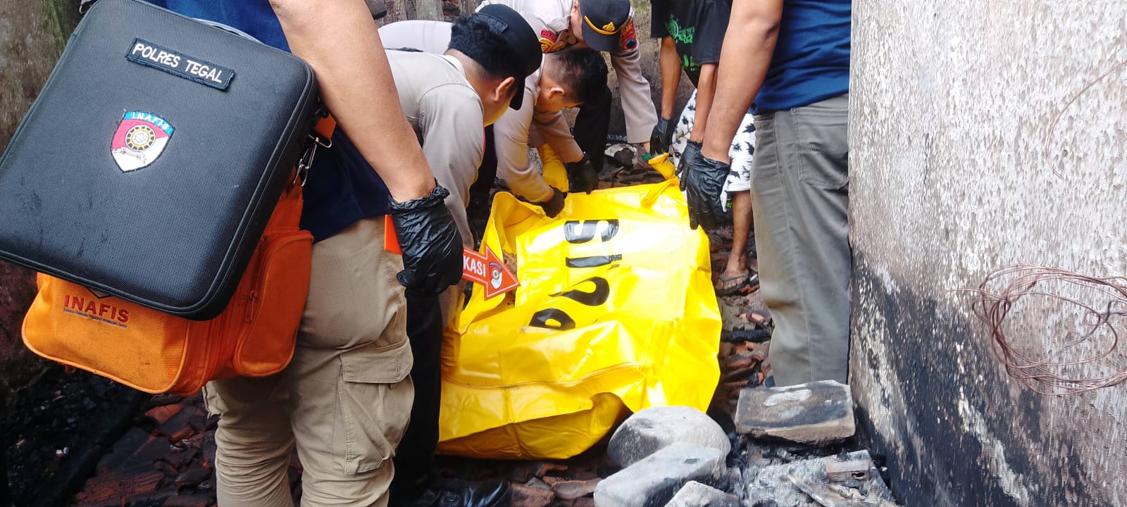 Rumah Warga di Tegal Terbakar, Satu Orang Meninggal Dunia