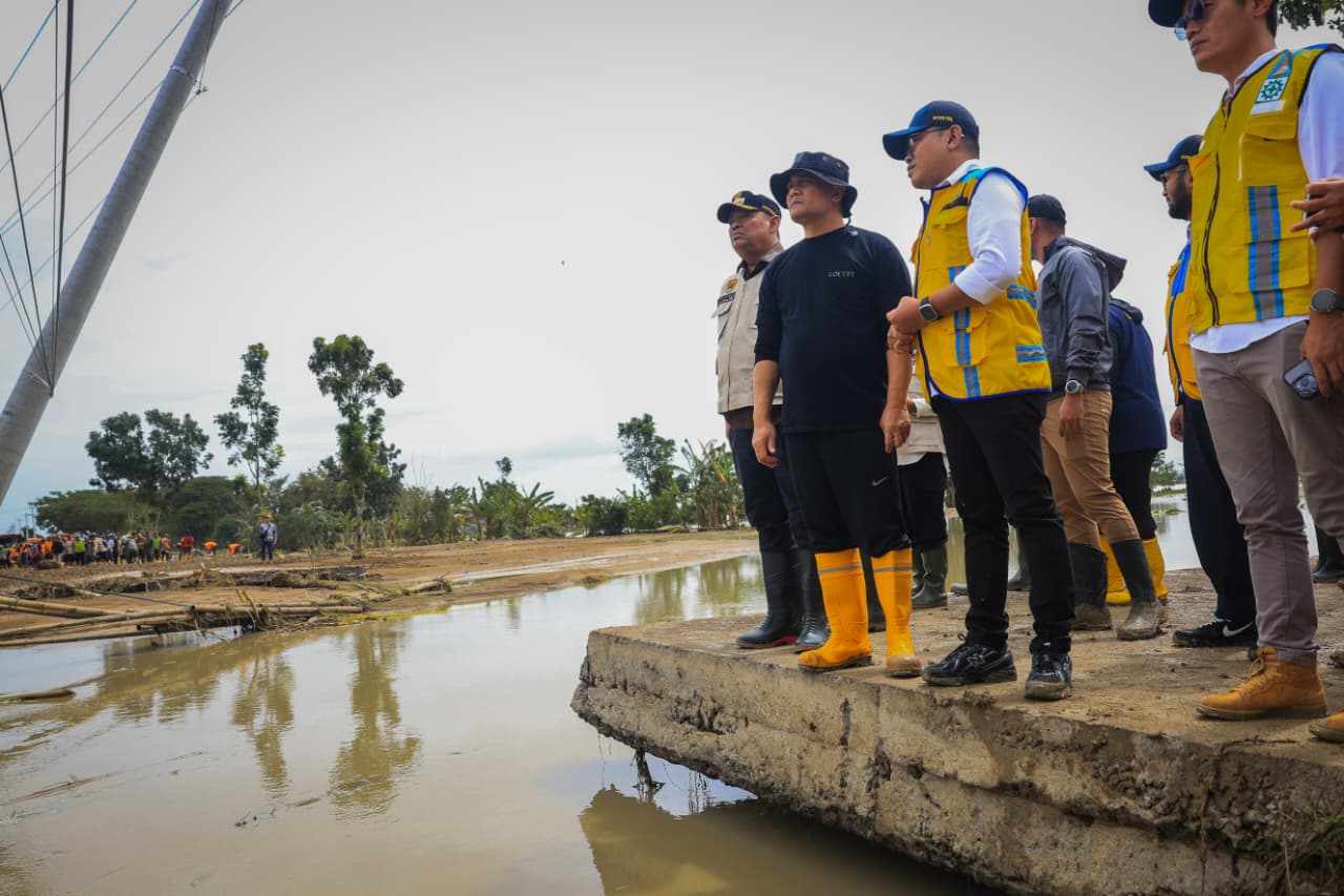 Jalur Grobogan-Semarang Putus, Ahmad Luthfi Instruksikan Pemasangan Jembatan Armco
