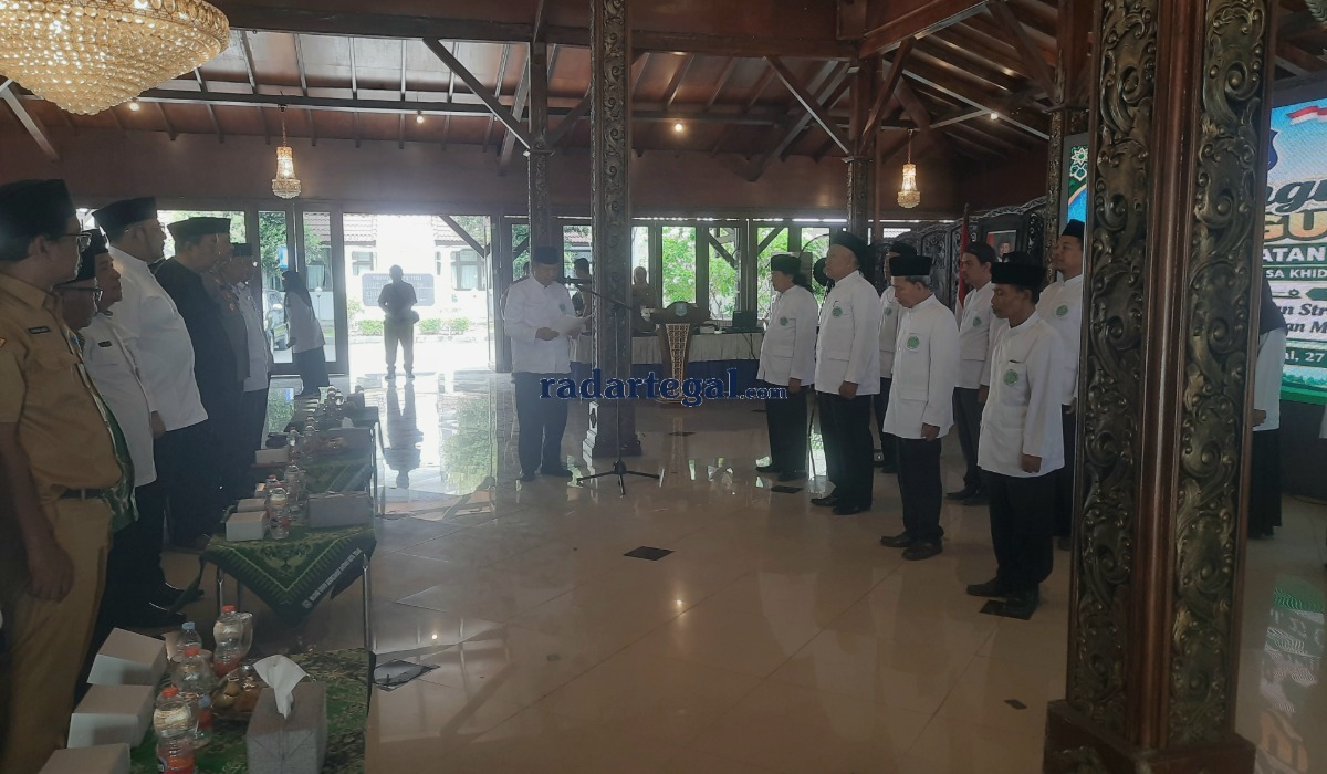 Kepengurusan MUI Empat Kecamatan di Tegal Resmi Dikukuhkan, Wali Kota Tekankan Sinergi
