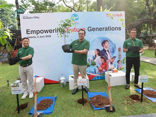 Telkomsel Melayani Sepenuh Hati, Komitmen Dorong Pengurangan Emisi Menuju Net Zero 2060