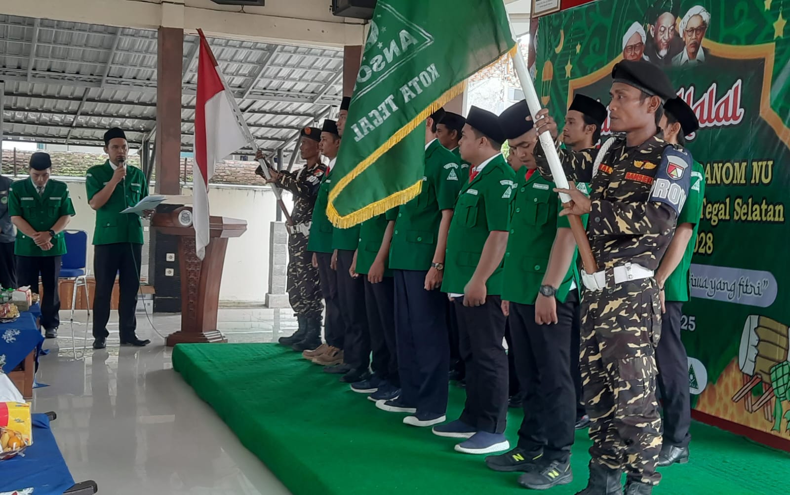 Dilantik, Pengurus PAC GP Anshor Tegal Selatan Diminta Jaga Marwah NU