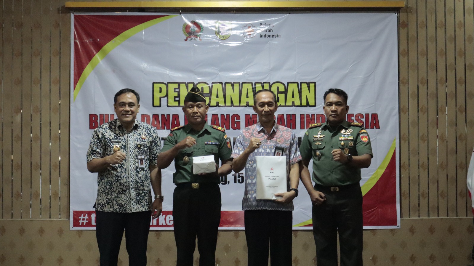 Pencanangan Bulan Dana PMI 2025, Dandim Pemalang: Mohon Dukungan Semua Pihak