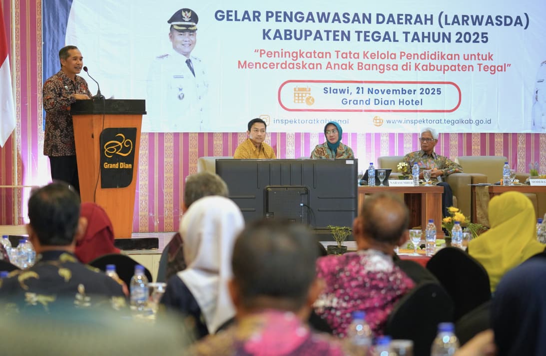 Larwasda 2025: IP SPM Pendidikan Kabupaten Tegal Turun Drastis