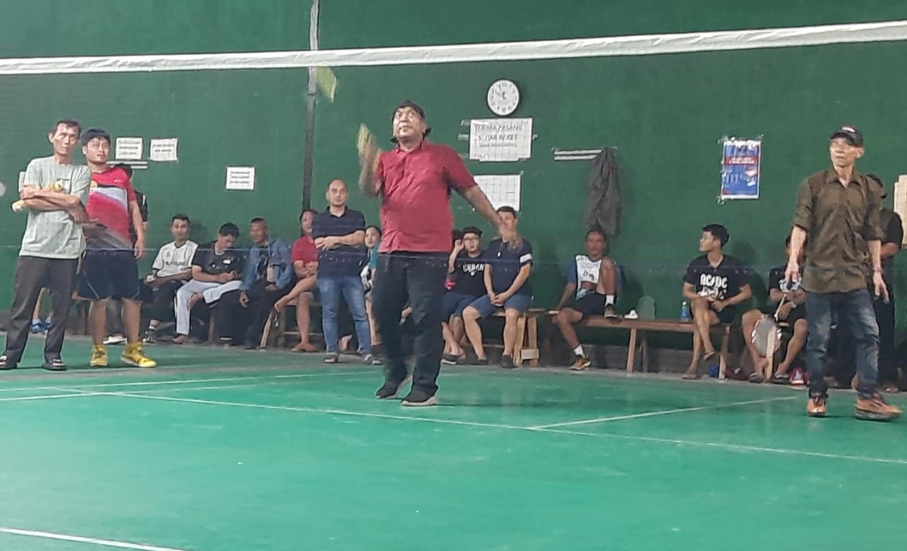 Bangkitkan Prestasi Badminton di Tegal, Pemilik Lapangan Gelar Uyip-Satori Cup 2024