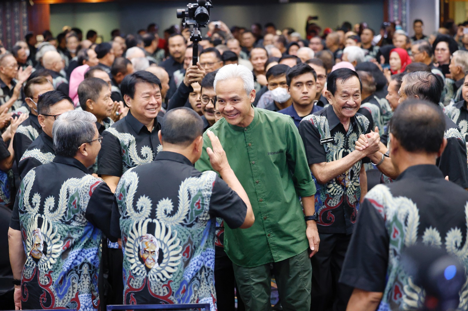 Gagasan Ganjar Tentang Pertahanan Negara Bikin Jenderal Purnawirawan TNI-Polri Terkesan