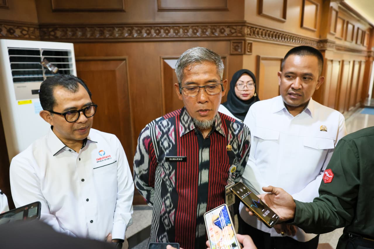 Buka Entry Meeting Ombudsman, Sekda Sumarno Tegaskan ASN Jangan Antikritik