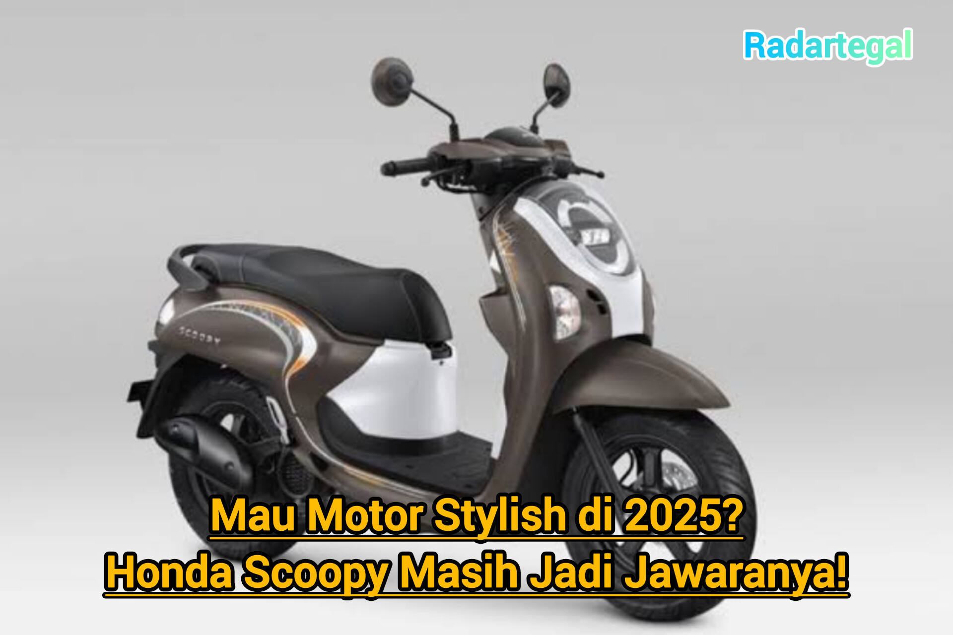Mau Motor Stylish di 2025? Honda Scoopy Masih Jadi Jawaranya!