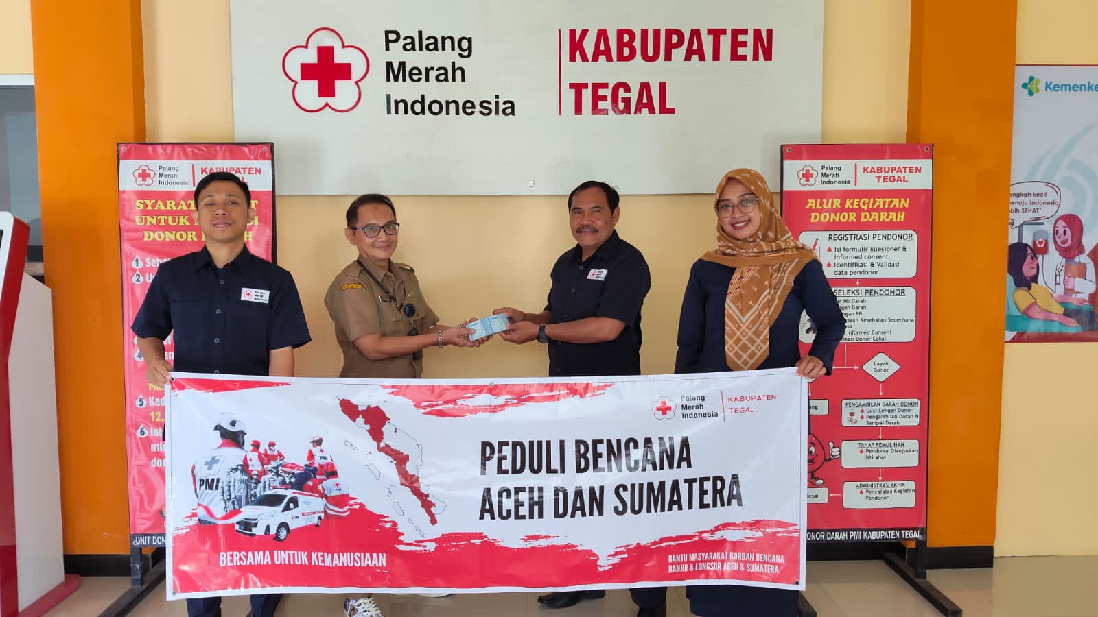 Galang Donasi untuk Korban Bencana Sumatra, DPUPR Tegal Salurkan Rp8,9 Juta  