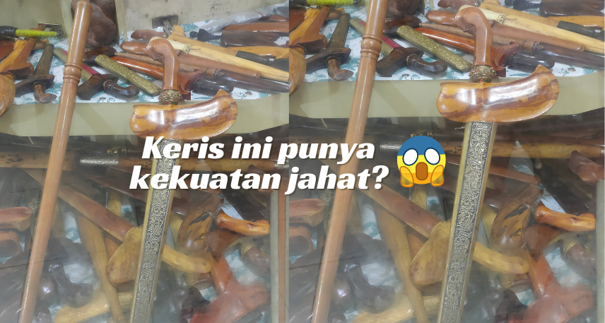 Mitos Keris Condong Campur yang Katanya Memiliki Kekuatan Jahat