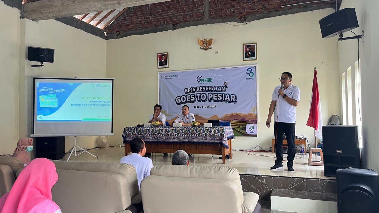 Sambangi Desa Tembok Banjaran, Pemkab Tegal dan BPJS Kesehatan Pastikan Layanan Program JKN 