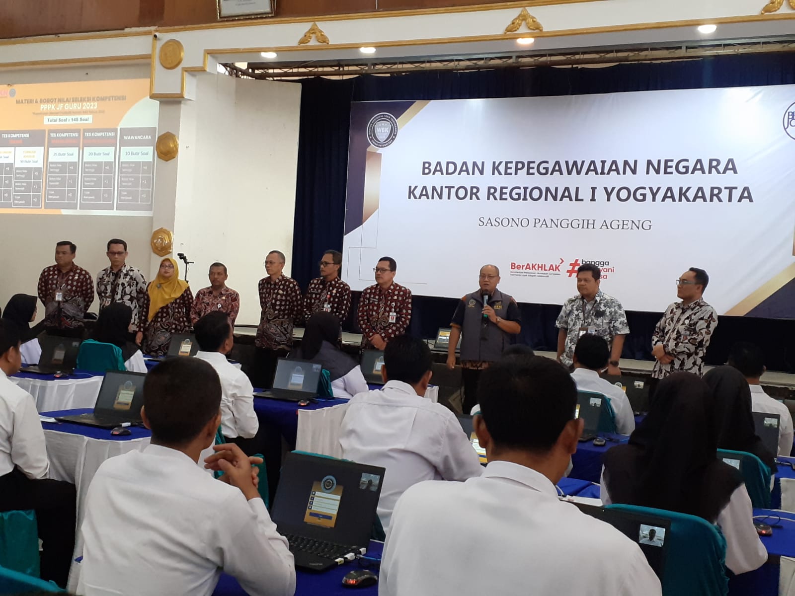 Pantau Seleksi CAT PPPK 2023, Sekda Brebes : Jangan Percaya dengan Penipuan