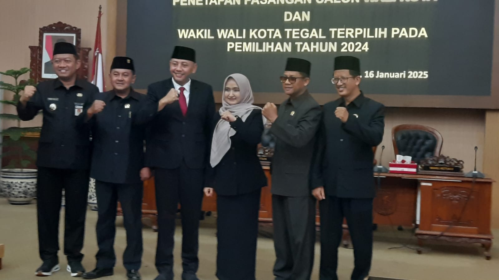 DPRD Segera Usulkan Pelantikan Dedy-Iin Sebagai Wali Kota dan Wakil Wali Kota Tegal Terpilih Pilkada 2024