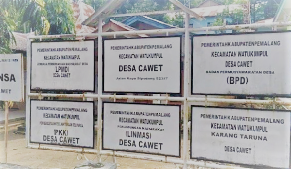 Asal Mula Nama Desa Cawet Di Pemalang, Bermula dari Celana Dalam hingga Jadi Desa Perbukitan yang Indah