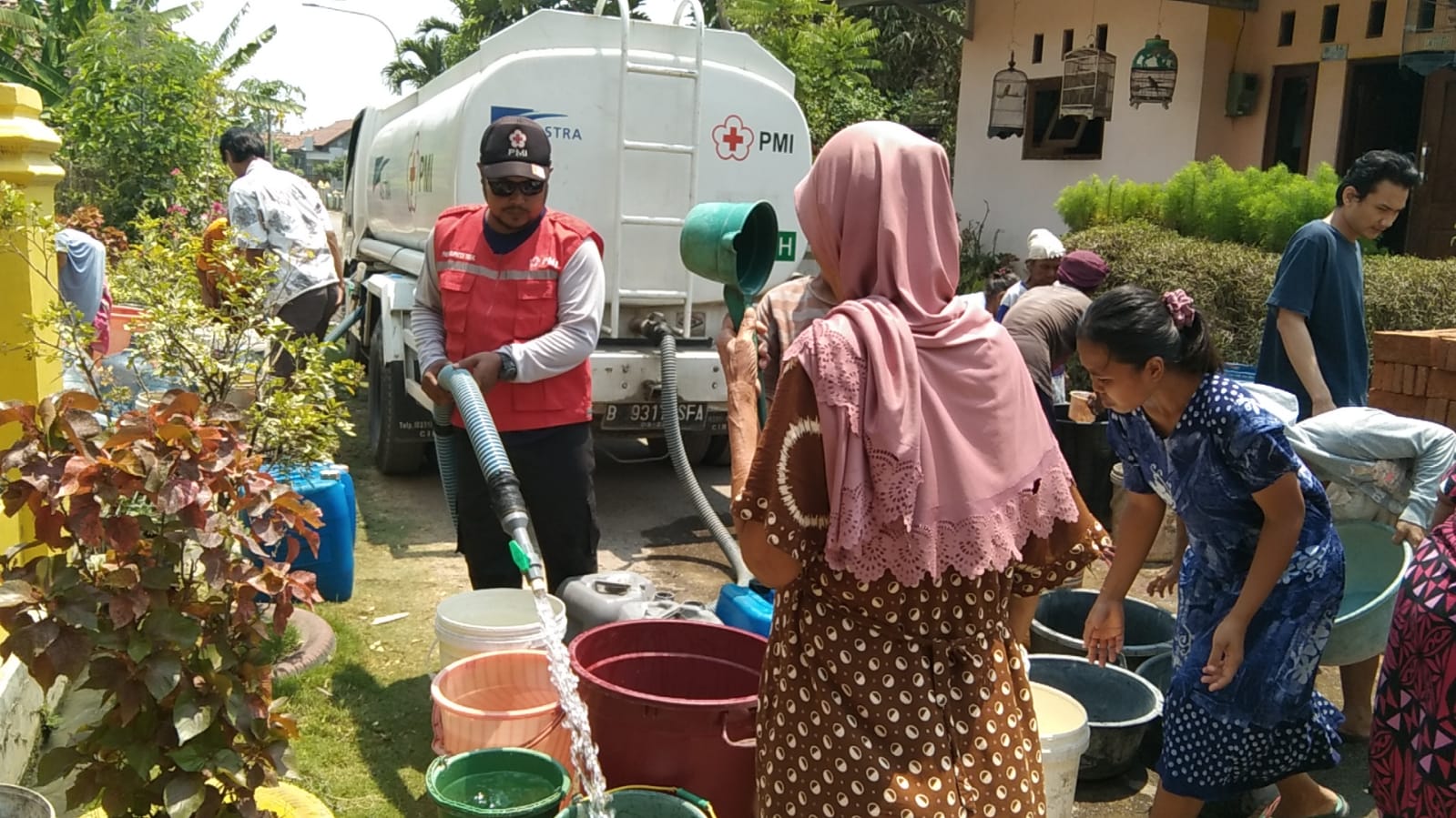 Krisis Air Bersih Melanda 26 Desa di Kabupaten Tegal, 888 Ribu Liter Digelontor PMI 