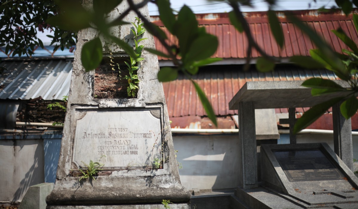 Mengapa Makam Belanda di Kerkoff Tegal Banyak yang Hilang?