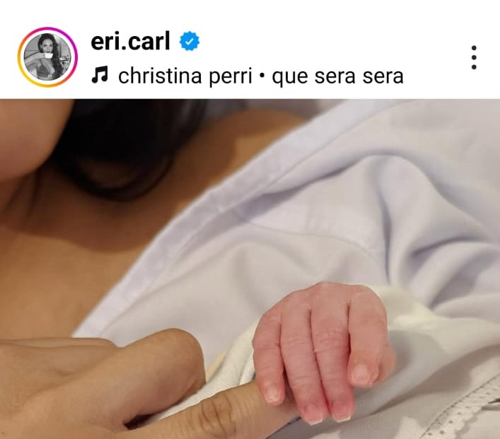 Erika Carlina Melahirkan Bayi Laki-laki, Postingan DJ Panda Banjir Komentar: Dijenguk Koh! 