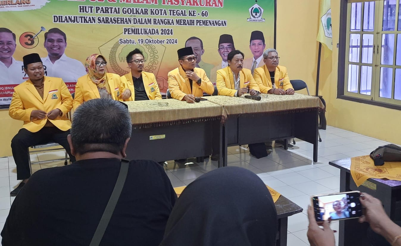 Ketua DPD Pastikan Golkar Tetap Solid Menangkan Faruq-Ashim di Pilkada 2024 Kota Tegal