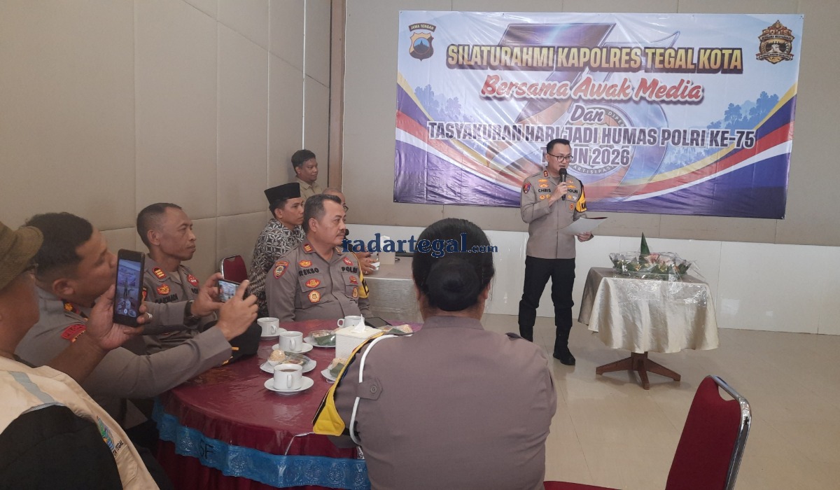 Sinergi Kepolisian dan Pers: Kapolres Tegal Kota Buka Ruang Kritik demi Pelayanan Optimal