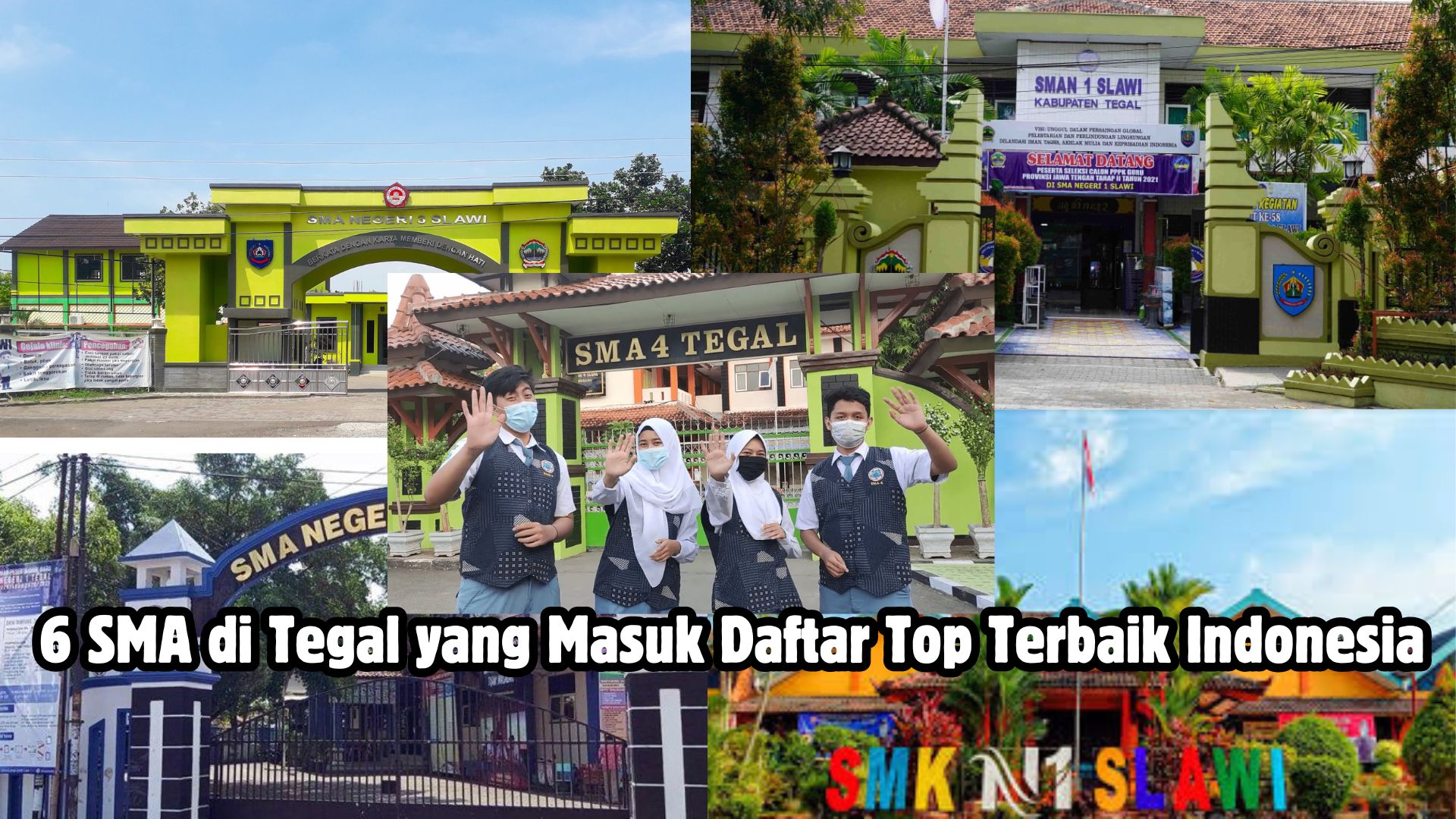 Inilah Daftar 6 SMA di Tegal yang Masuk Deretan Top Sekolah Terbaik di Indonesia Karena Tinggi Nilai UTBK-nya 