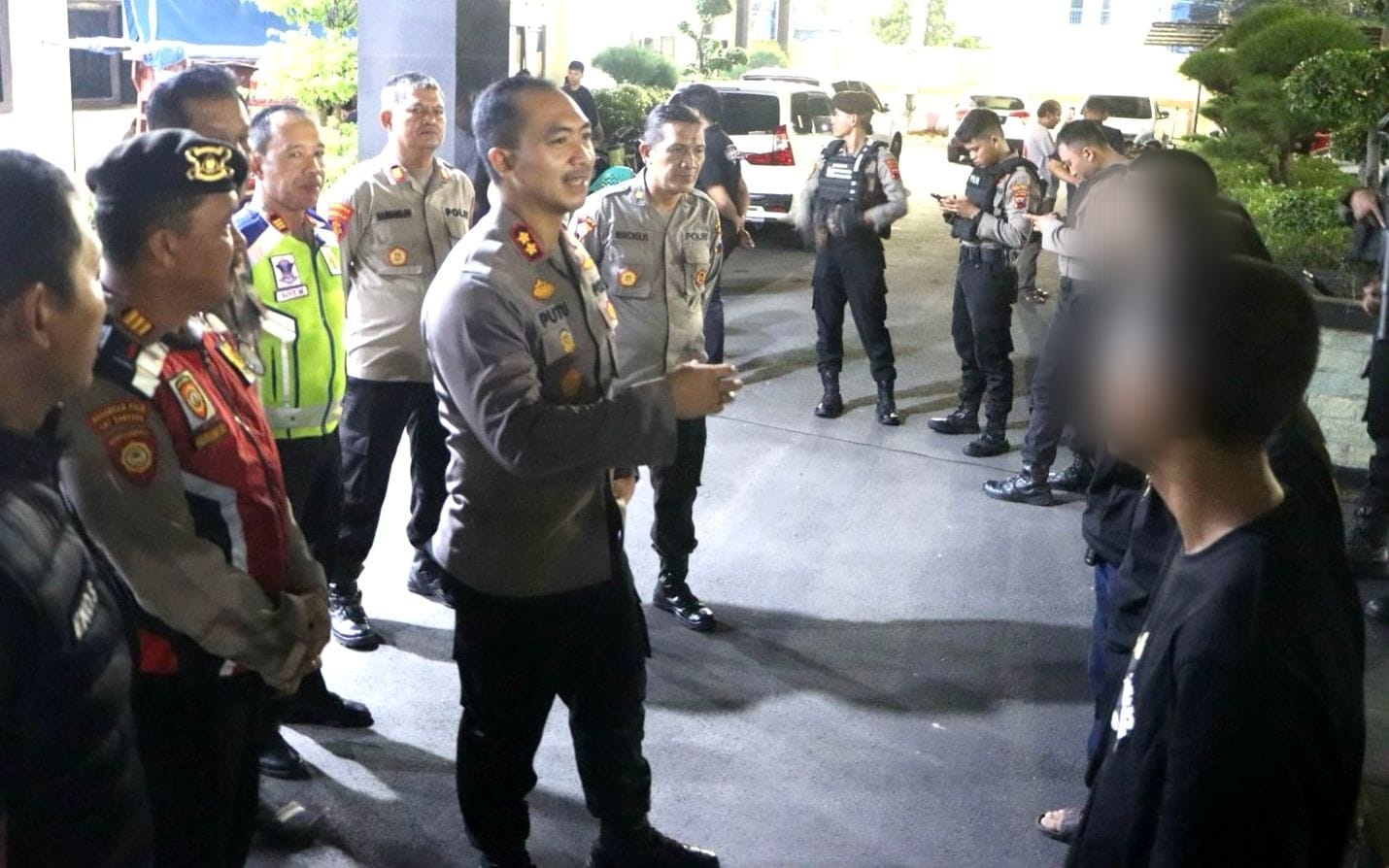 Meresahkan, 13 Juru Parkir Liar di Tegal dan Pelaku Vandalisme Diamankan Polisi