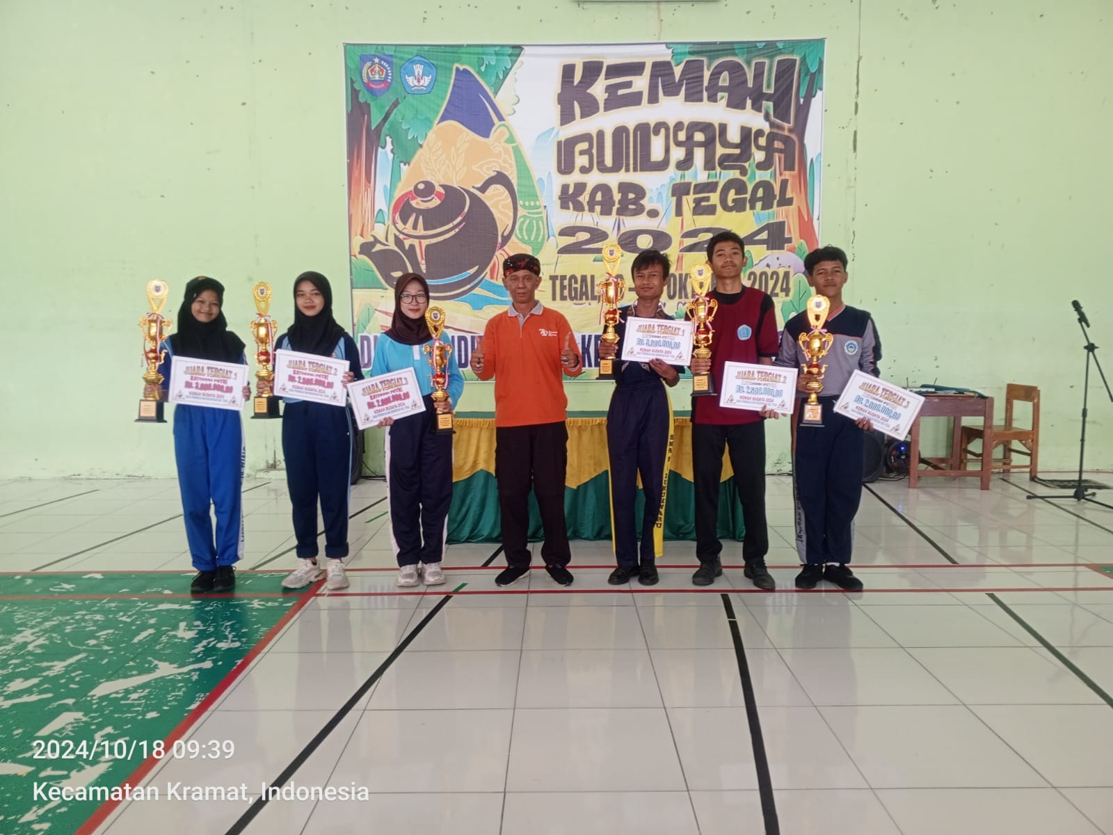 Kemah Budaya, SMAN 1 Dukuhwaru dan SMAN 1 Warureja Kabupaten Tegal Raih Juara I Lomba Kooperatif  