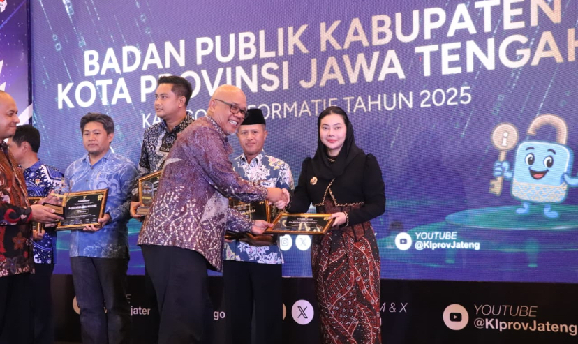 Dapat Nilai 90,09, Pemkab Brebes Raih Predikat Informatif KIP Award 