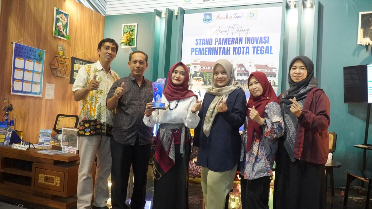 Bapperida Kota Tegal Sabet Juara 3 Stan PPI di Jateng Fair 2026 