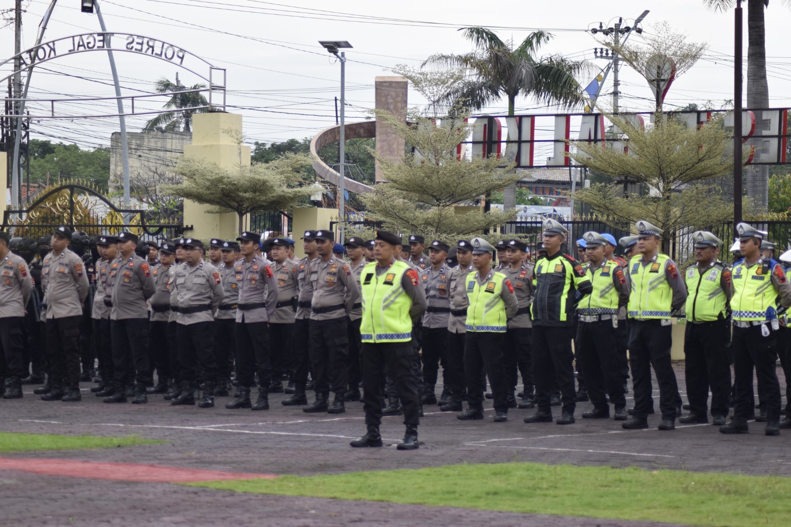 470 Personel Gabungan Diterjunkan Amankan Malam Takbiran dan Sholat Idulfitri di Tegal