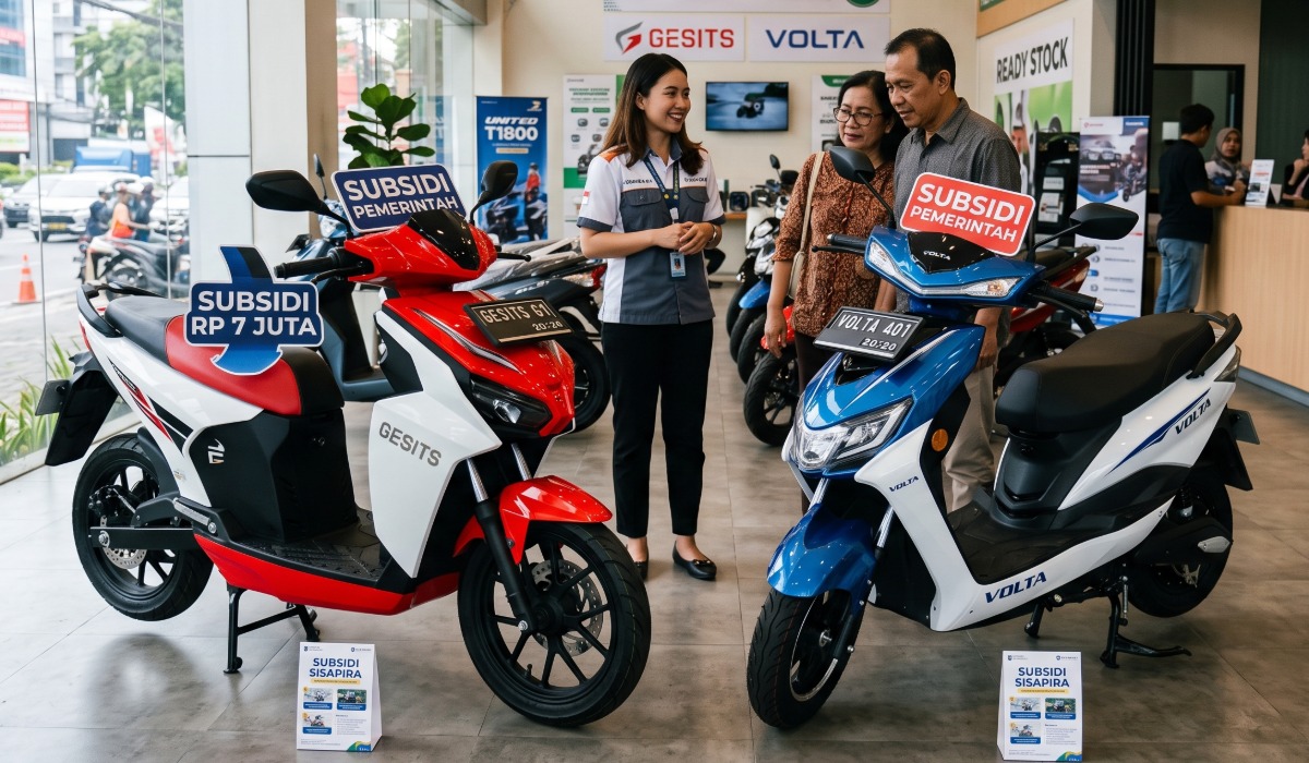 Solusi Hemat Ongkos Harian! Motor Listrik Murah Ini Punya Jarak Tempuh Jauh dan Bandel