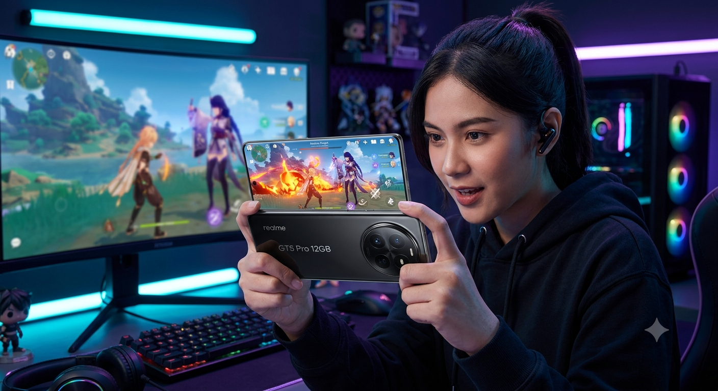 HP Realme RAM 12GB Paling Buas, Performa Monster Tanpa Kompromi!