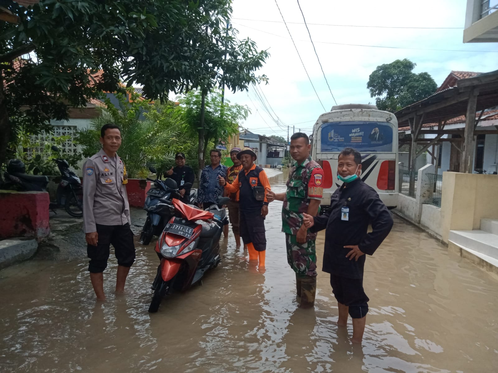 497 Rumah di Kota Tegal Terdampak Banjir, 65 Warga Margadana Mengungsi