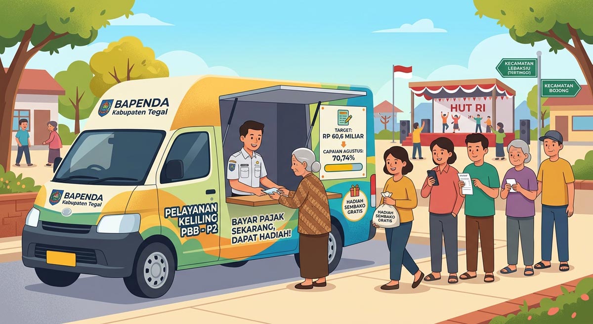 Pemkab Tegal Obral Diskon Tunggakan PBB-P2 hingga Pembebasan Denda