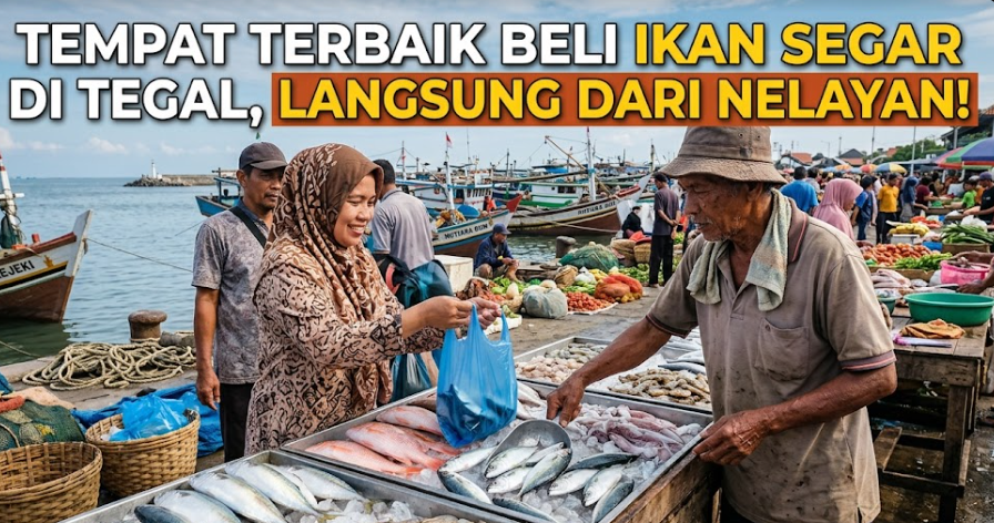 Tempat Terbaik Beli Ikan Segar di Tegal, Langsung dari Nelayan!