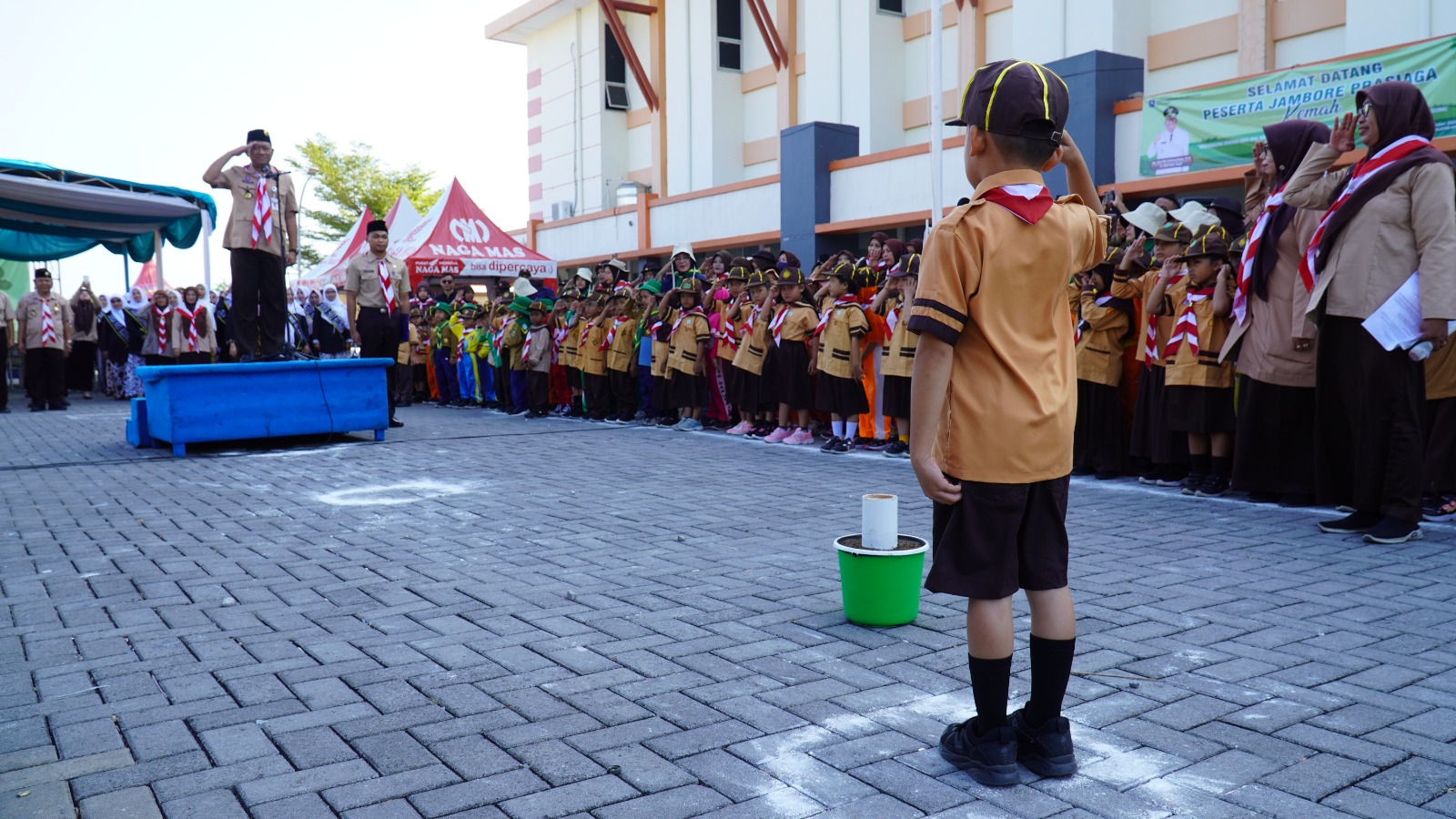 Pj Wali Kota Tegal Buka Jambore Pra Siaga, Ini Harapan yang Disampaikan