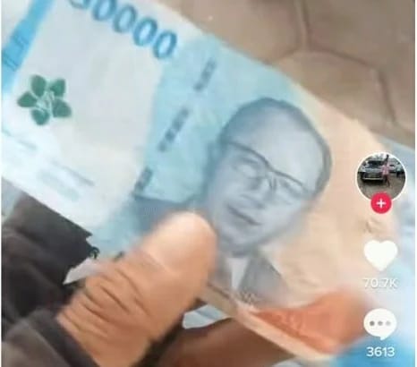 Uang Pecahan Rp50 Ribu yang Baru Ditolak SPBU, Videonya Viral di TikTok
