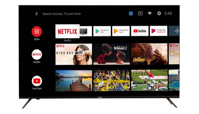 Spesifikasi Android TV AQUA Layar 50 Inch 4K UHD LE50AQT6600UG Harga 6 Jutaan, Kelebihannya Wow Banget