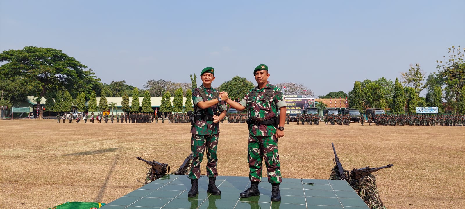 Gantikan Kolonel Inf Gunnarto sebagai Komandan Brigif-4/DR, Letkol Imir Faishal Minta Dukungan 