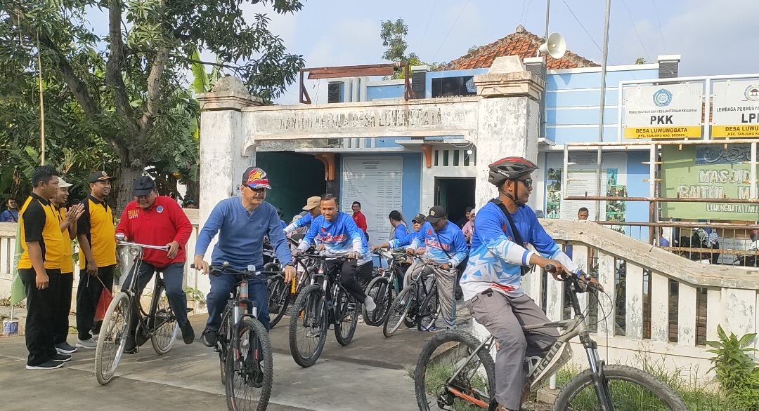 Refresh Pegawai, Gowista Dishub Brebes Jelajahi Desa Luwungbata Hingga Sengon