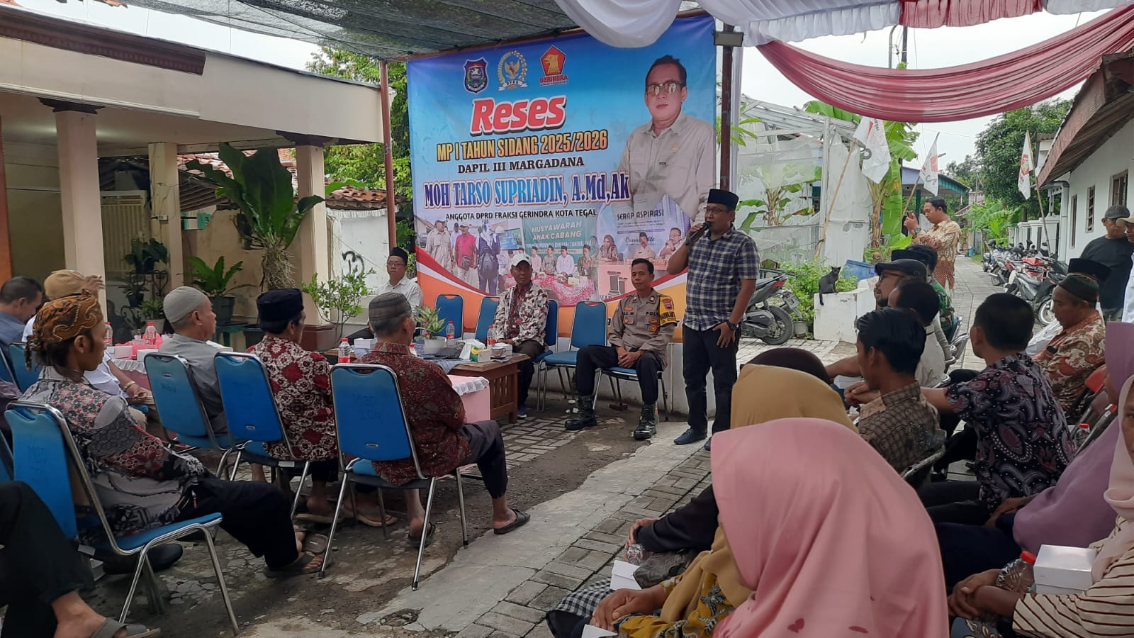 Anggota DPRD Kota Tegal Fraksi Gerindra Mengawali Penyelenggaraan Reses Dewan