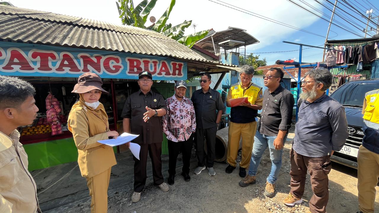 Komisi III DPRD Kota Tegal Sidak Pemasangan Pipa PDAB 